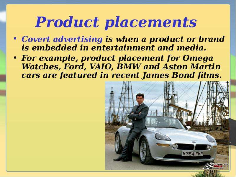 Product placements Covert
