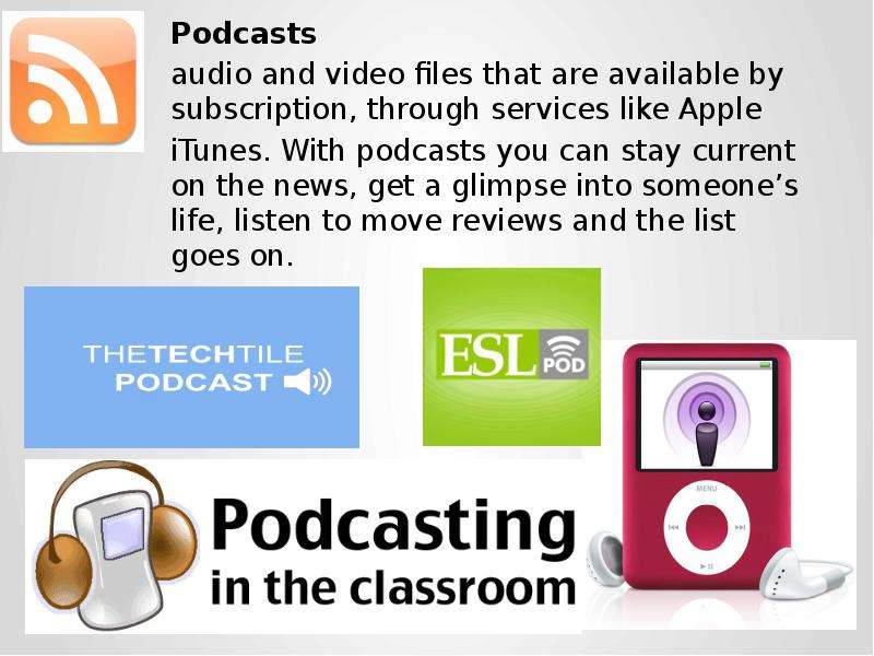 Podcasts Podcasts audio and