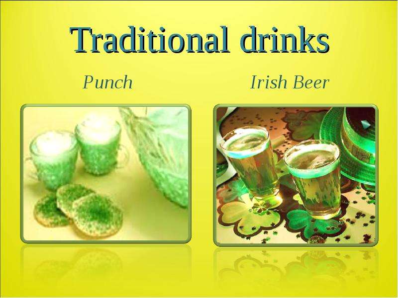 Traditional drinks Punch