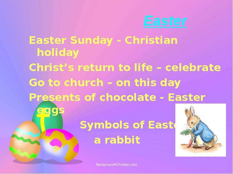 Easter Easter Sunday -
