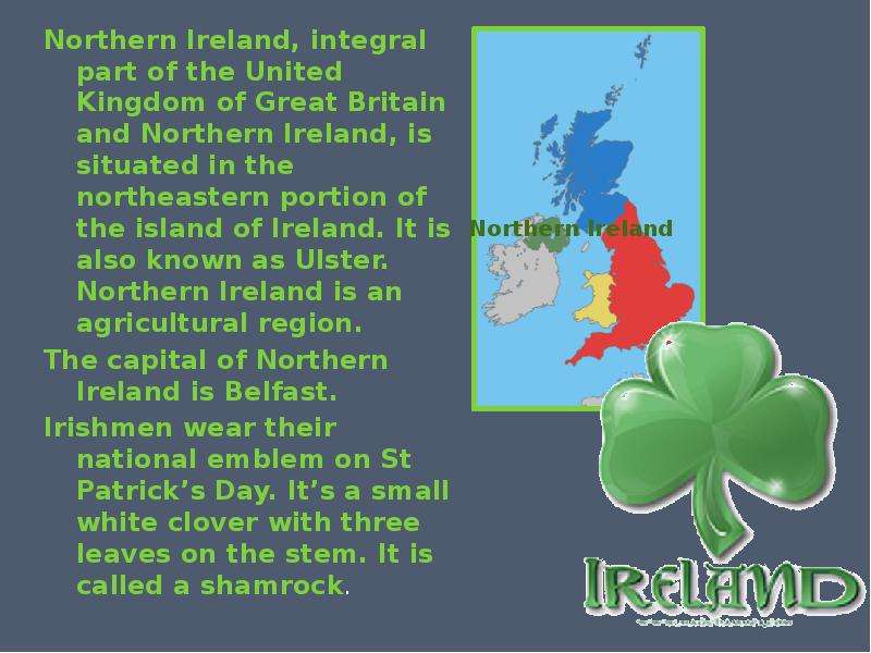 Northern Ireland, integral