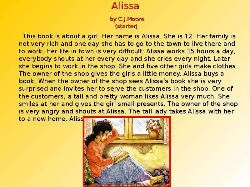 Alissa by C.J.Moore starter