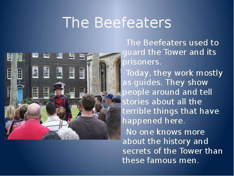 The Beefeaters The Beefeaters