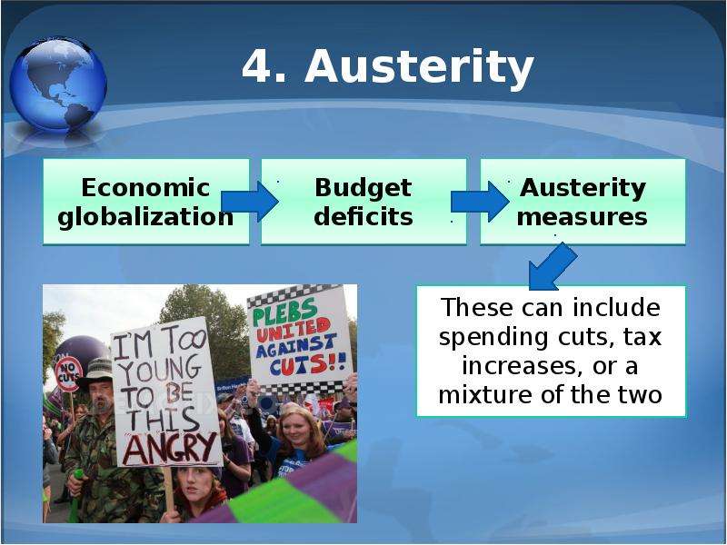 . Austerity