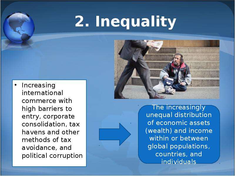 . Inequality Increasing