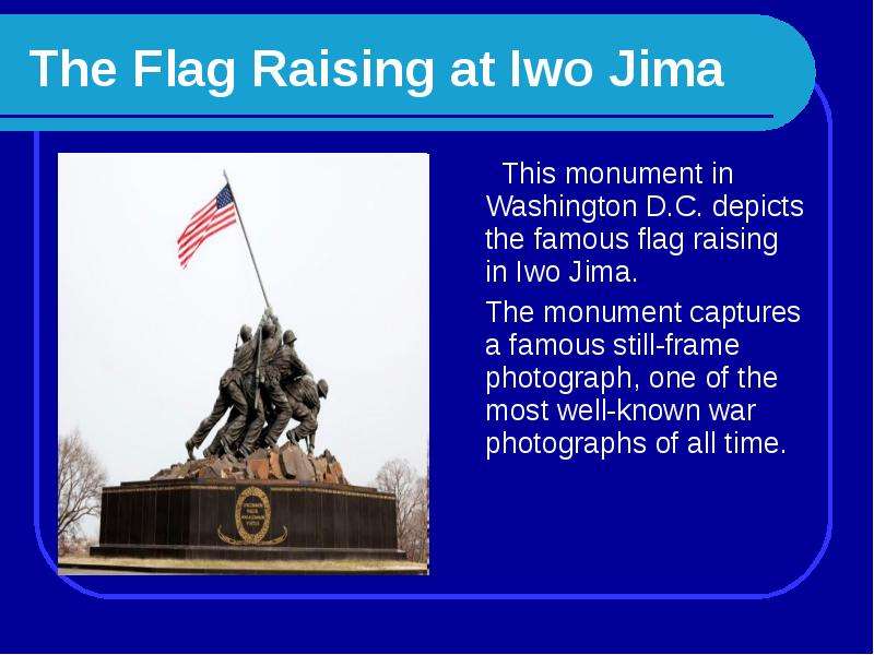The Flag Raising at Iwo Jima