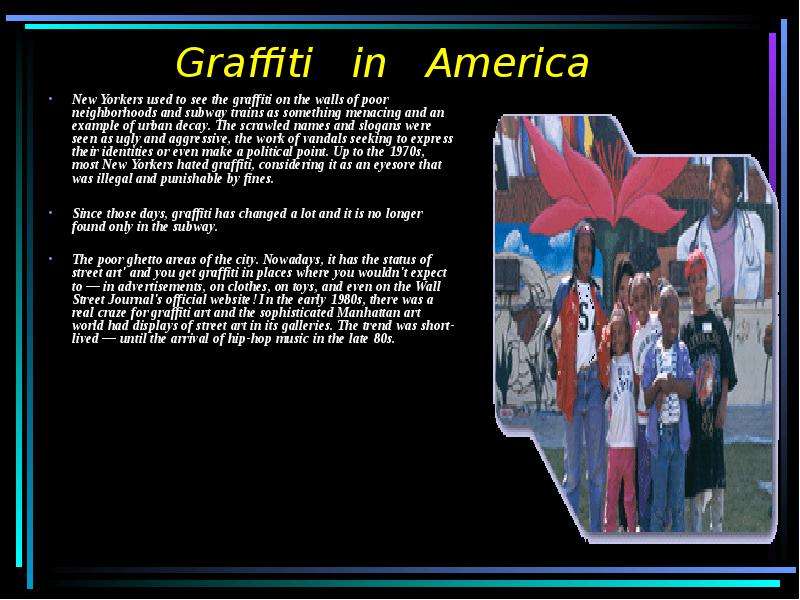 Graffiti in America New