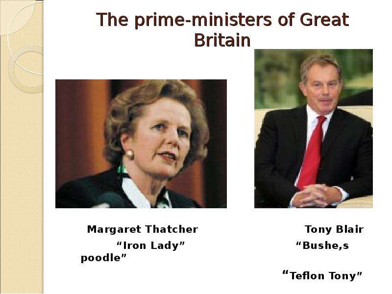 The prime-ministers of Great