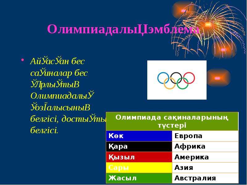 Олимпиадалы эмблема Айасан