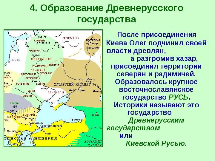 После присоединения Киева