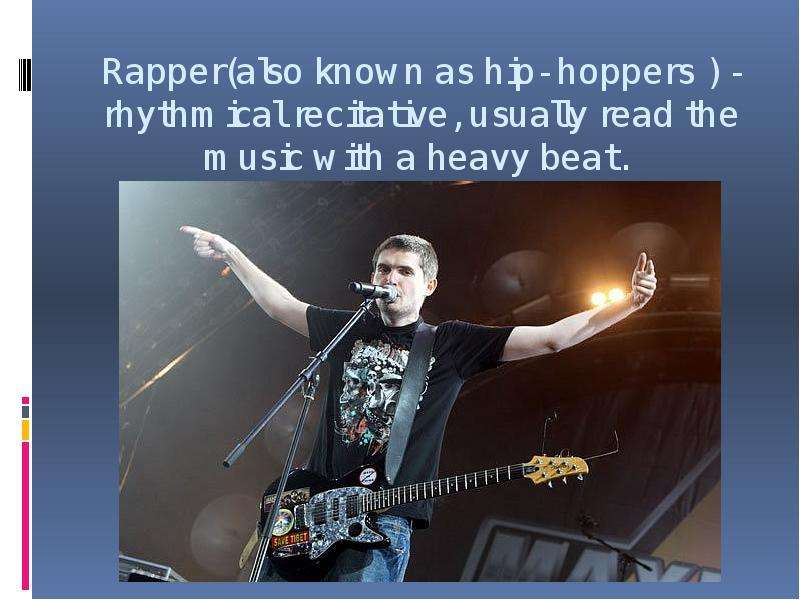 Rapper also known as hip-