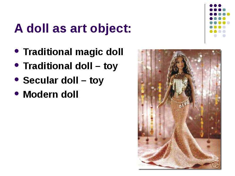 A doll as art object