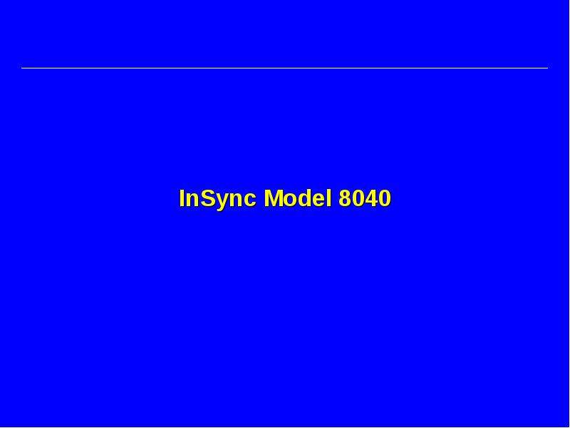 InSync Model