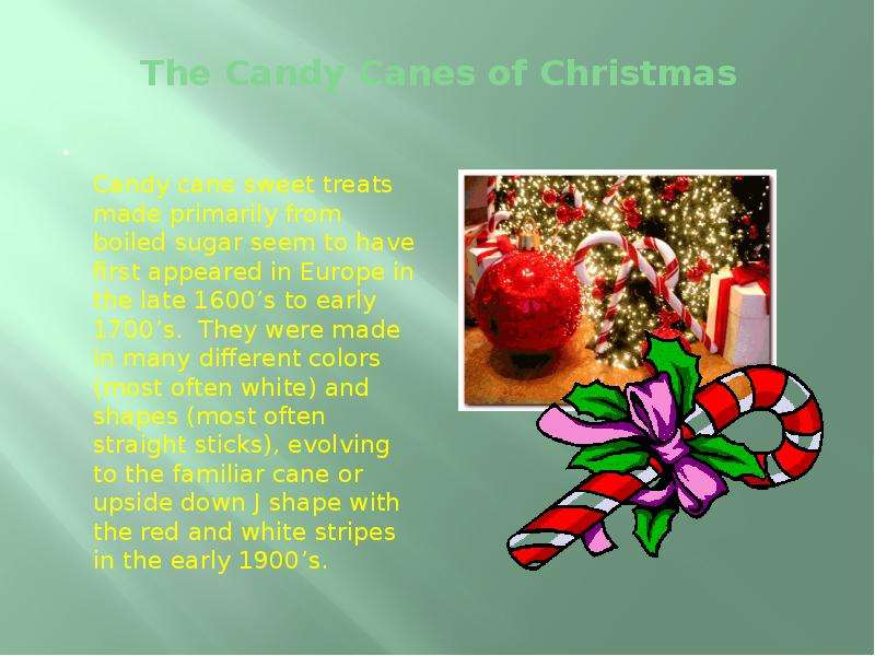The Candy Canes of Christmas