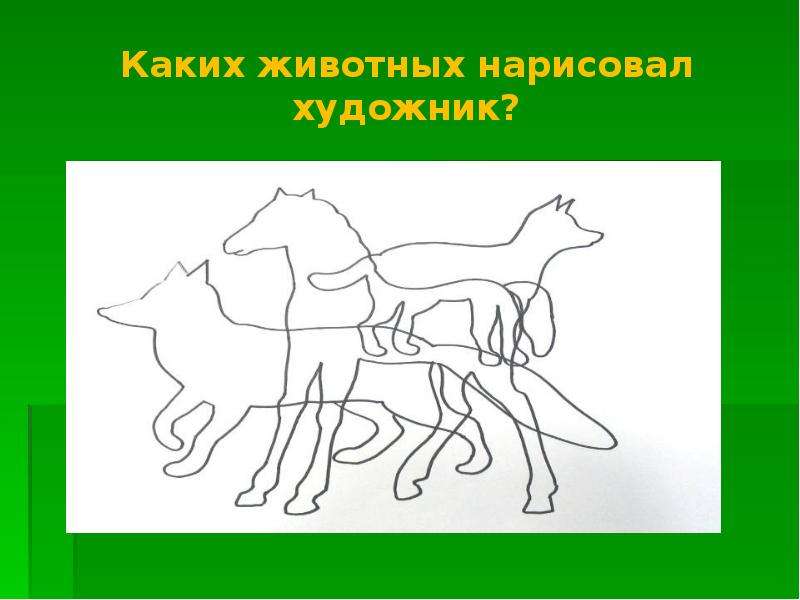 Каких животных нарисовал