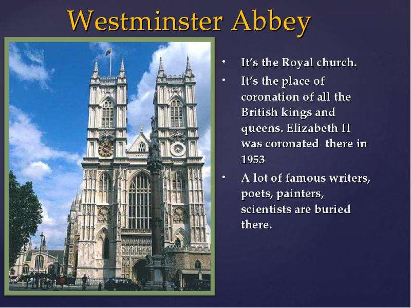 Westminster Abbey It s the