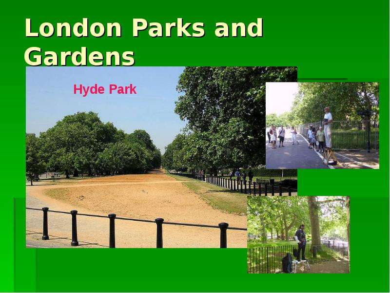 London Parks and Gardens