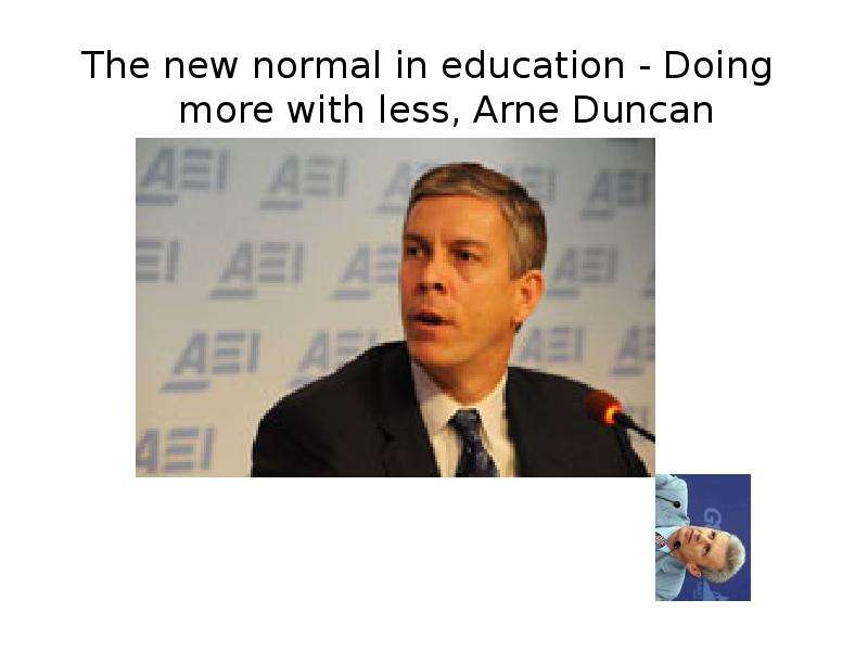 The new normal in education -