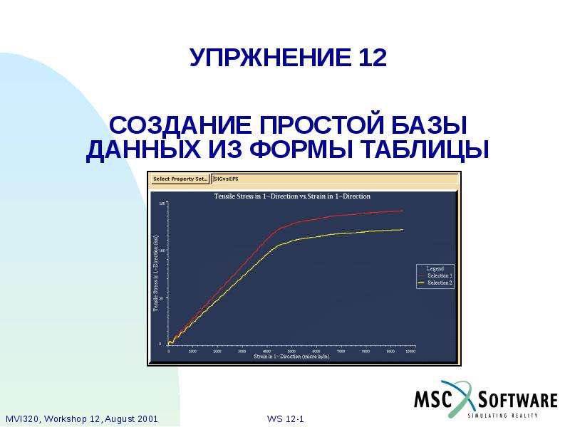 Презентация "MSC. Mvision Workshops 12" - скачать презентации по Информатике