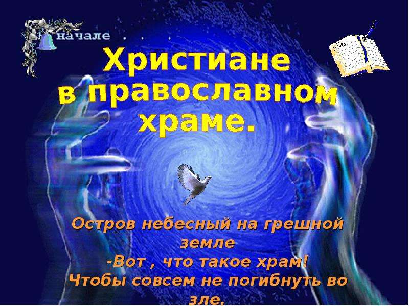 Презентация На тему "Христиане в православном храме" скачать