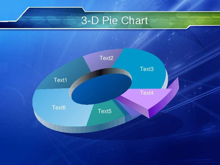 -D Pie Chart
