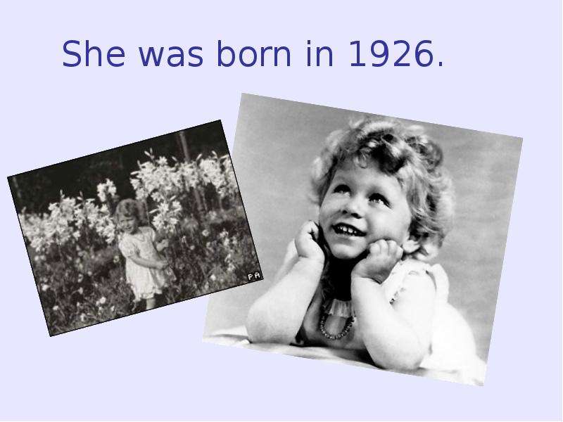 She was born in .