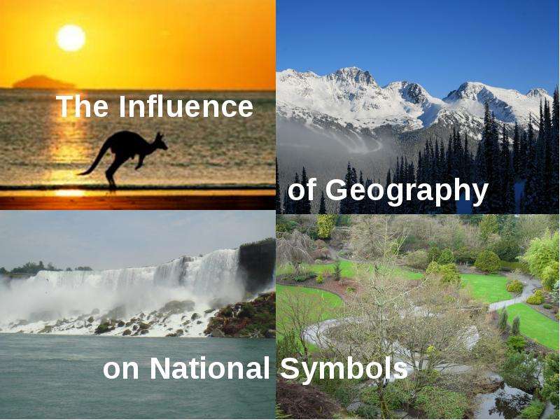 Презентация К уроку английского языка "The Influence of Geography on National Symbols" - скачать