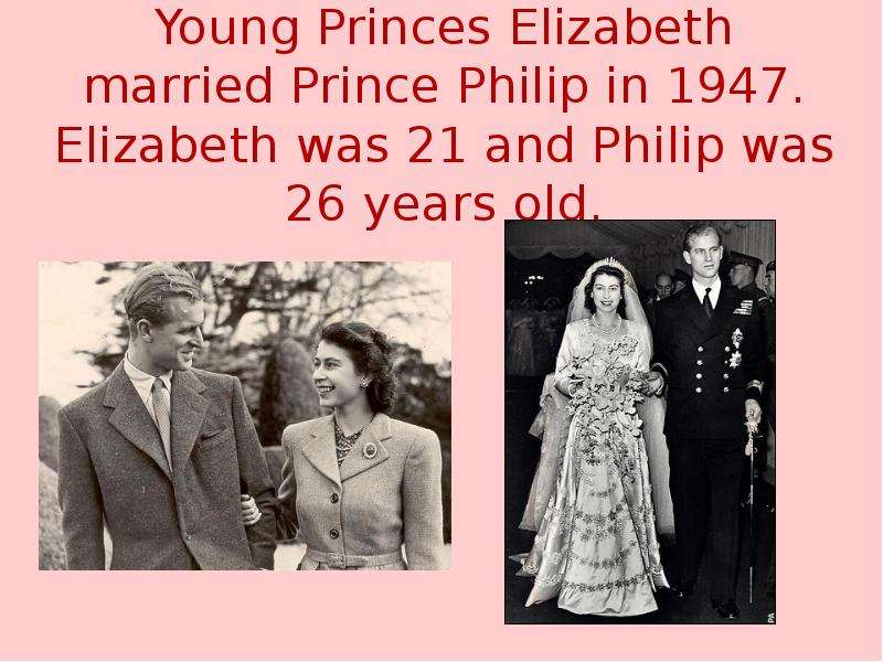 Young Princes Elizabeth