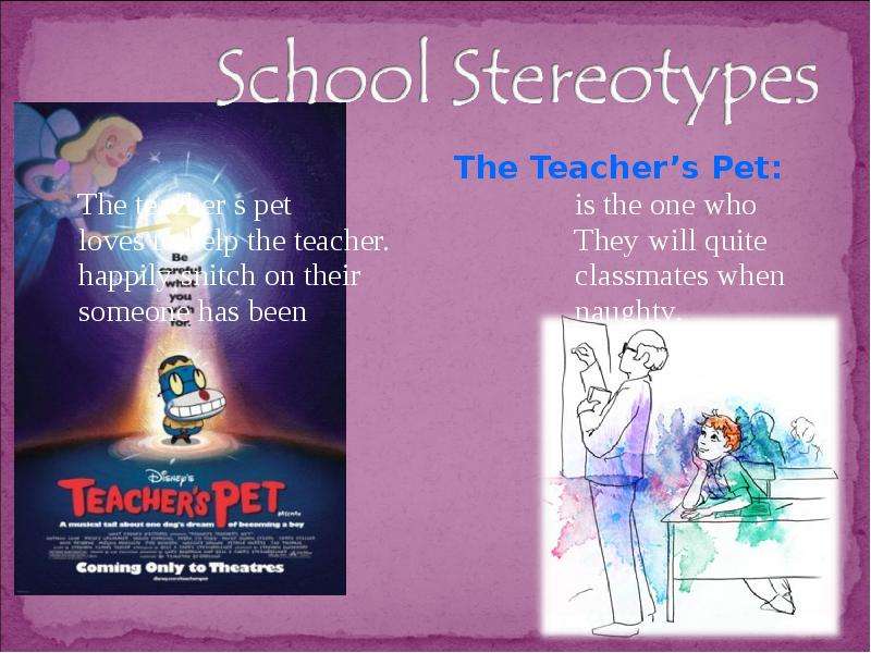 The Teacher s Pet The teacher