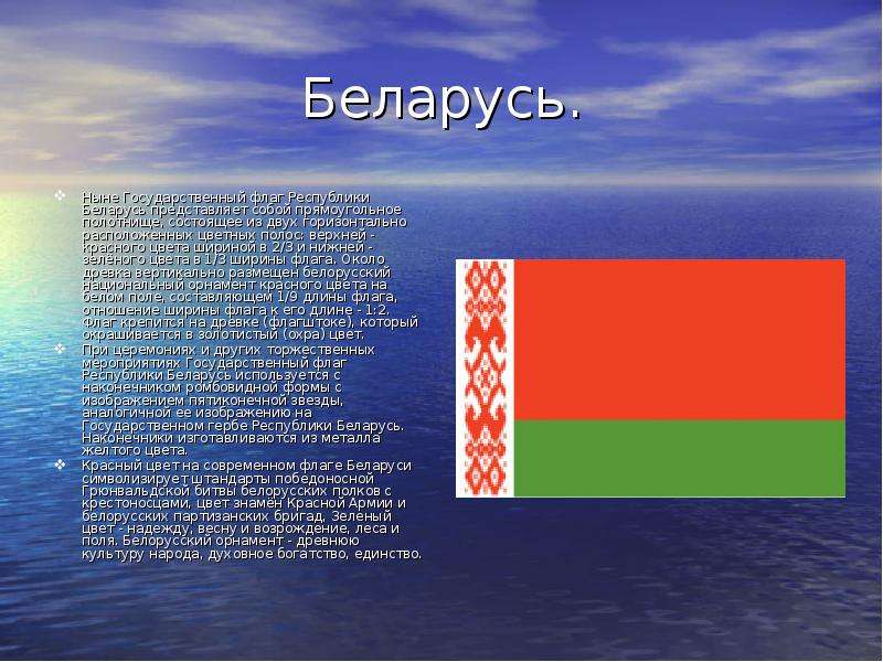Беларусь. Ныне