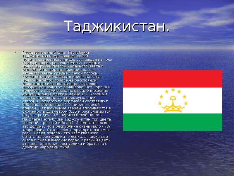 Таджикистан. Государственный