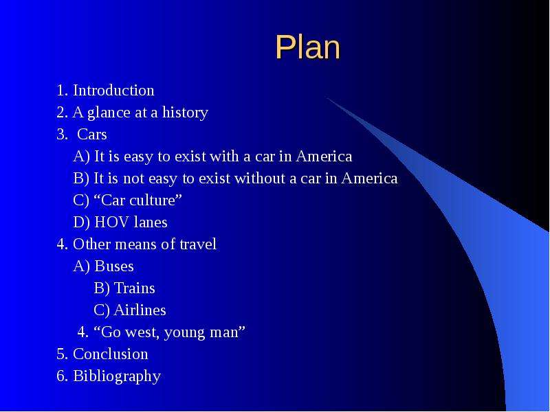 Plan . Introduction . A