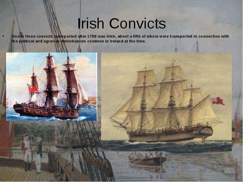 Irish Convicts One in three