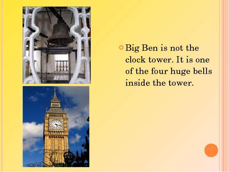 Big Ben is not the clock