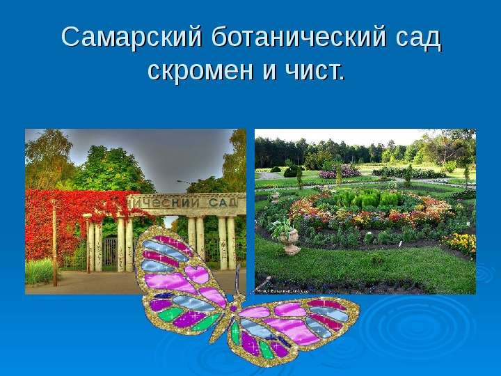 Самарский ботанический сад