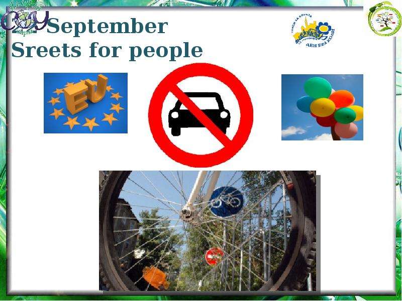 September Sreets for people