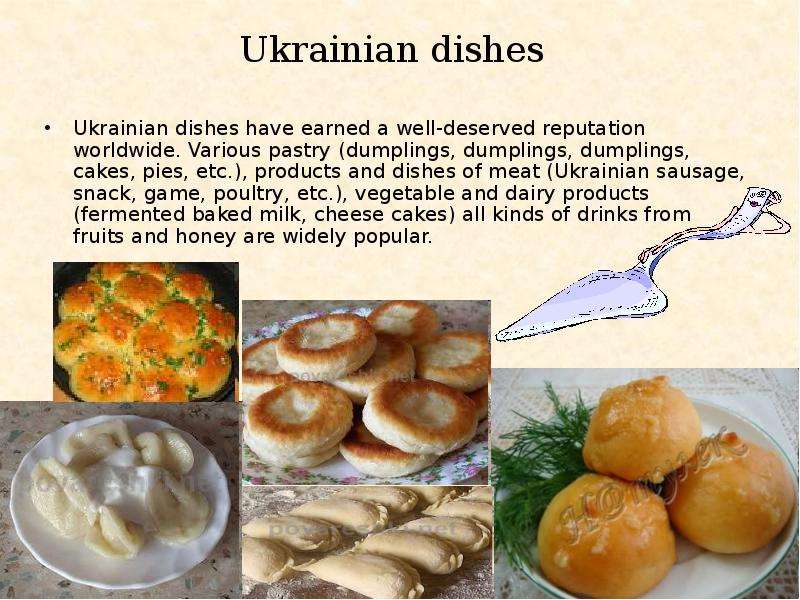 Ukrainian dishes have earned