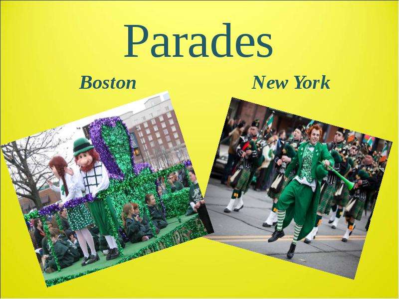 Parades Boston