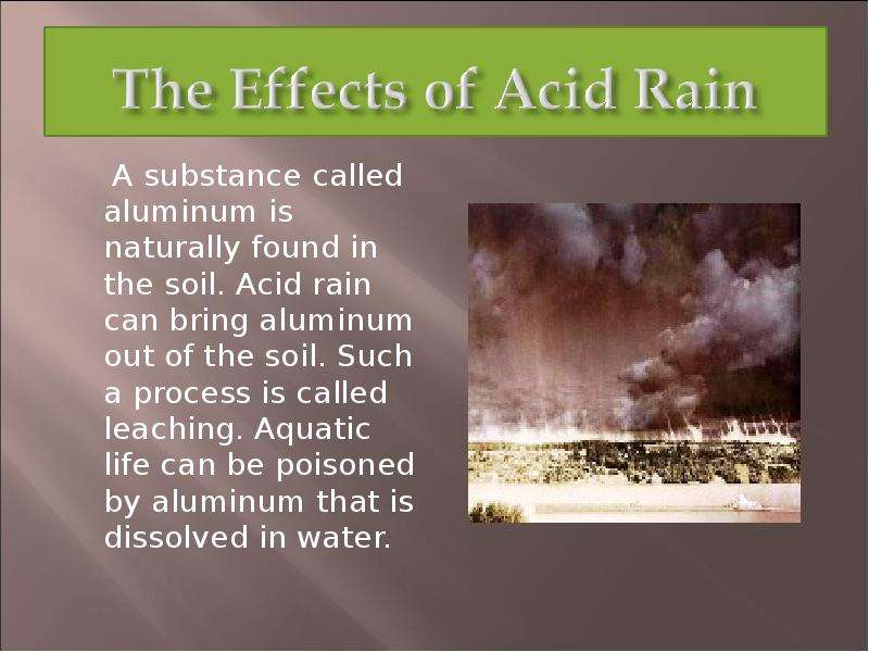 A substance called aluminum
