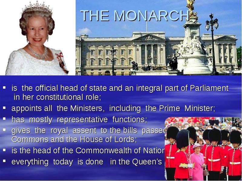 THE MONARCH is the official