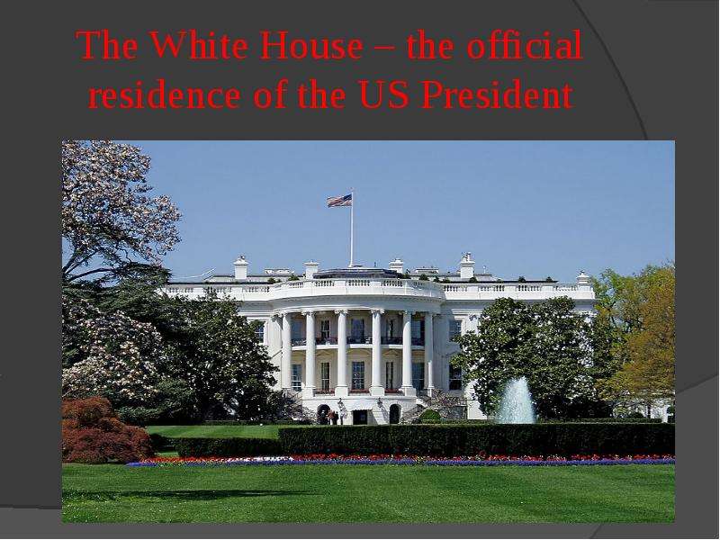 The White House the official