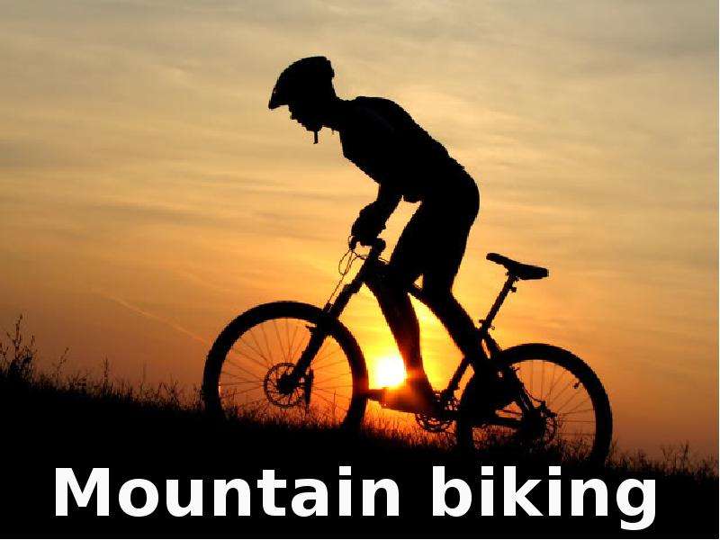 Mountain biking