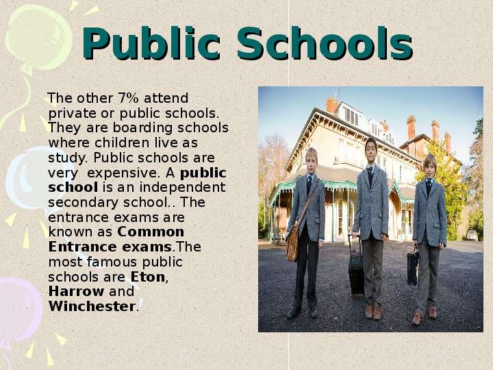 Public Schools The other
