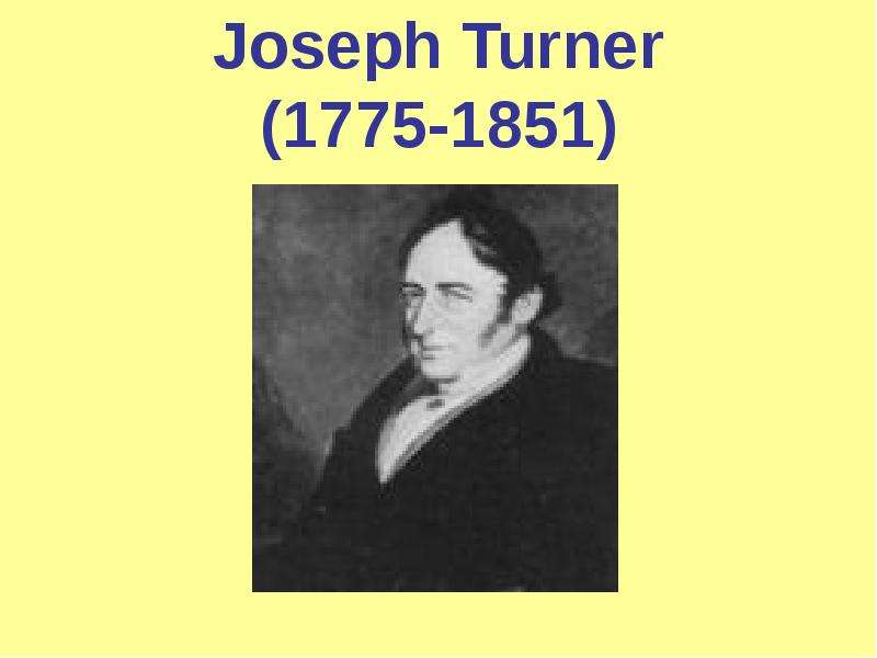 Joseph Turner -