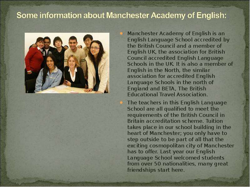 Manchester Academy of English