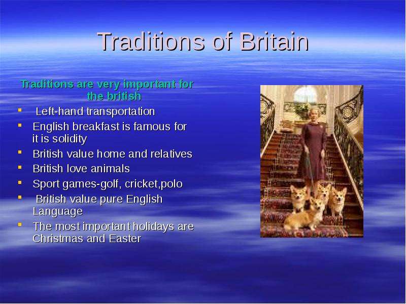 Traditions of Britain