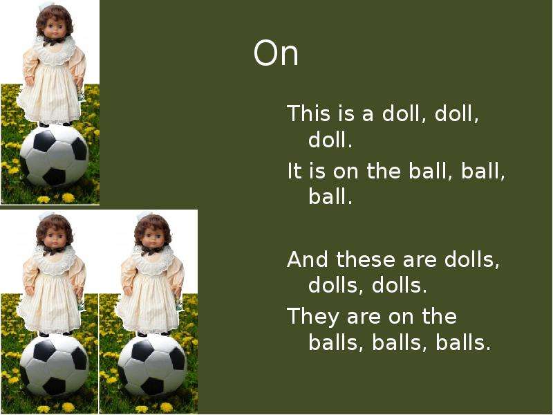 On This is a doll, doll,