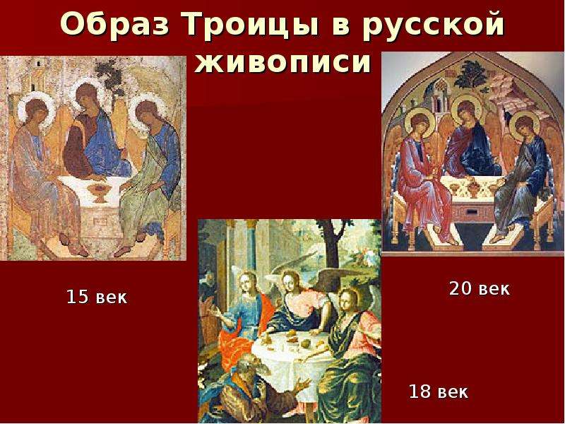 Образ Троицы в русской