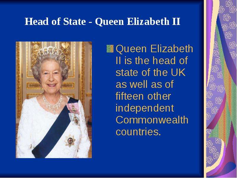 Head of State - Queen