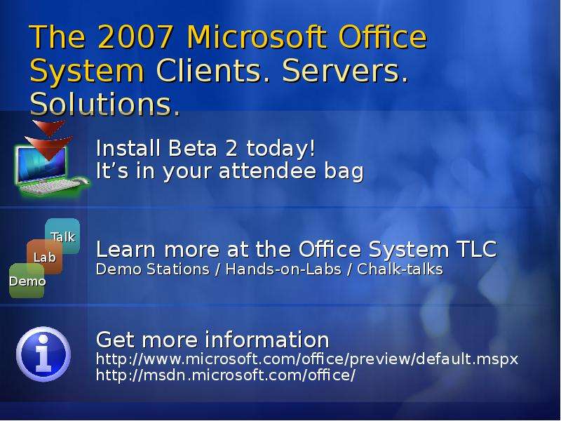 The Microsoft Office System